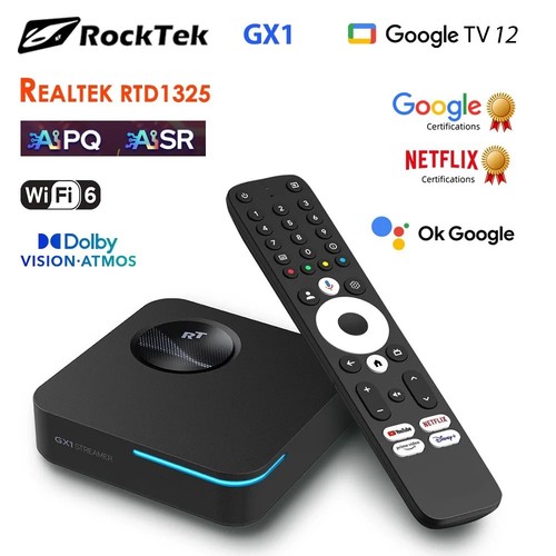 Rocktek gx1 uhd google - tv, 12
