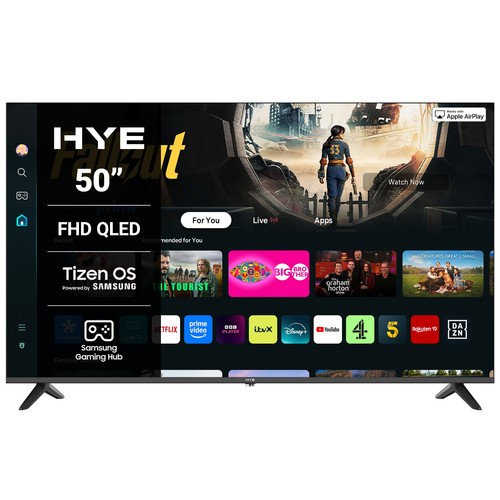 Hye inch qled full - 50",