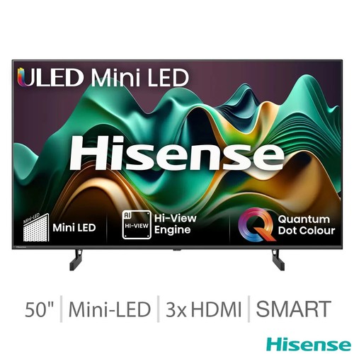 Hisense 50u6nqtuk mini led - hisense, 50"