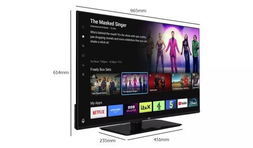 Bush inch 43ft25cb led 4k - bush,