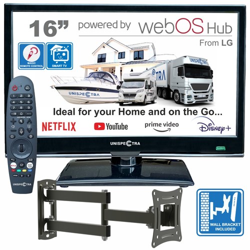 Unispectra smart tv - unispectra®, 16"