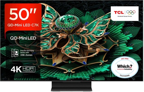 Tcl 50c7kuk mini led - 50", 4k