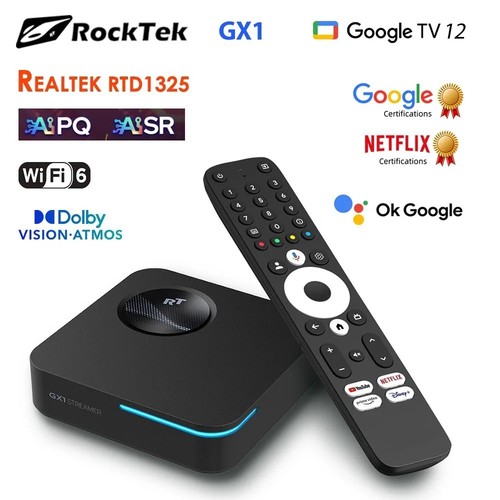Rocktek gx1 uhd - tv, 12